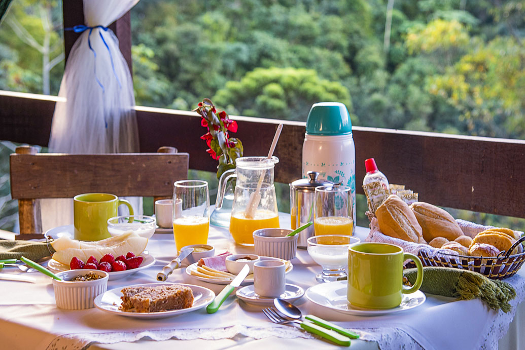 Café da Manhã - Pousada Verde Água - Visconde de Mauá-RJ